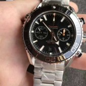 オメガ OMEGA シーマスター 600 プラネットオーシャン クロノグラフ リキッドメタル Seamaster Professional 600 Planet Ocean Chronograph Liquid Metal 232.90.46.51.03.001