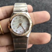 オメガ OMEGA コンステレーション ブラッシュ クォーツ Constellation Brush Quartz 123.25.24.60.55.011