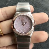 オメガ OMEGA コンステレーション ブラッシュ クォーツ Constellation Brush Quartz 123.25.24.60.55.011