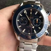 オメガ OMEGA シーマスター 600 プラネットオーシャン クロノグラフ リキッドメタル Seamaster Professional 600 Planet Ocean Chronograph Liquid Metal 232.90.46.51.03.001