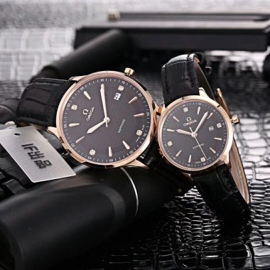 オメガ OMEGA デ・ヴィル プレステージ コーアクシャル De ville Prestige Co-Axial カップルは表 OMEGA117