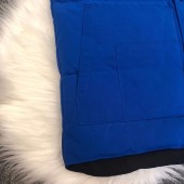 カナダグース レディース 青い 男女兼用 新作＆送料込人気 婦人服 ダウンベスト canadagoose050