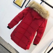 カナダグース レディース 赤色 新作＆送料込人気 婦人服 ダウンジャケット canadagoose028