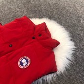 カナダグース レディース 赤色 男女兼用 新作＆送料込人気 婦人服 ダウンベスト canadagoose049