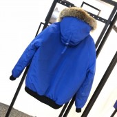 カナダグース メンズ 青い 新作＆送料込人気 ダウンジャケット canadagoose044