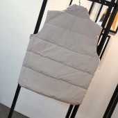 カナダグース レディース オフベージュ 男女兼用 新作＆送料込人気 婦人服 ダウンベスト canadagoose048
