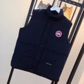 カナダグース レディース 青い 男女兼用 新作＆送料込人気 婦人服 ダウンベスト canadagoose051