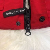 カナダグース レディース 赤色 男女兼用 新作＆送料込人気 婦人服 ダウンベスト canadagoose049