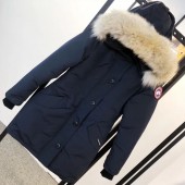 カナダグース レディース 青い 新作＆送料込人気 婦人服 ダウンジャケット canadagoose034