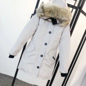 カナダグース レディース オフベージュ 新作＆送料込人気 婦人服 ダウンジャケット canadagoose035