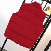 カナダグース レディース 赤色 男女兼用 新作＆送料込人気 婦人服 ダウンベスト canadagoose049