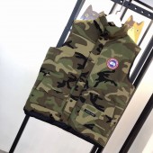 カナダグース レディース 迷彩 男女兼用 新作＆送料込人気 婦人服 ダウンベスト canadagoose052