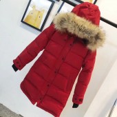 カナダグース レディース 赤色 新作＆送料込人気 婦人服 ダウンジャケット canadagoose028