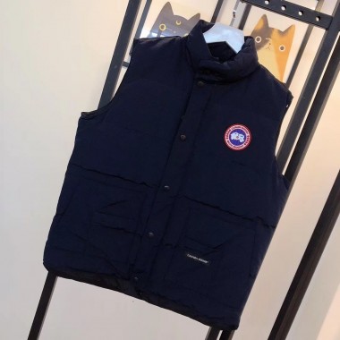 カナダグース レディース 青い 男女兼用 新作＆送料込人気 婦人服 ダウンベスト canadagoose051