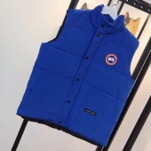 カナダグース レディース 青い 男女兼用 新作＆送料込人気 婦人服 ダウンベスト canadagoose050