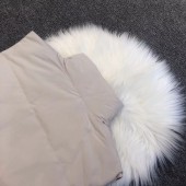 カナダグース レディース オフベージュ 男女兼用 新作＆送料込人気 婦人服 ダウンベスト canadagoose048
