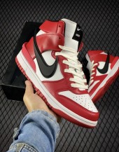 ナイキ 新作 本革 NIKE 靴 Ambush x nike dunk high black 通販＆送料込 NK017