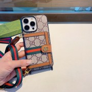 GUCCI 携帯 新作 通販＆送料込 iphone13-iphone15promax 携帯 ケース 手帳型カバー （スマートフォン）GUIP002