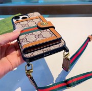 GUCCI 携帯 新作 通販＆送料込 iphone13-iphone15promax 携帯 ケース 手帳型カバー （スマートフォン）GUIP002