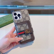 GUCCI 携帯 新作 通販＆送料込 iphone13-iphone15promax 携帯 ケース 手帳型カバー （スマートフォン）GUIP001