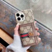 GUCCI 携帯 新作 通販＆送料込 iphone13-iphone15promax 携帯 ケース 手帳型カバー （スマートフォン）GUIP001