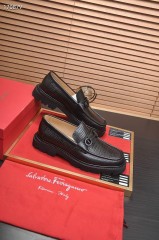 Ferragamo カジュアルシューズ 新作 本革 靴  通販＆送料込 男性用 fer003